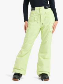 0 Passive Lines  - Snow Pant for Women Green ERJTP03269 Roxy