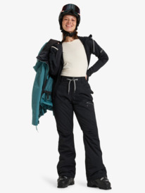 2 Nadia  - Pantaloni da snowboard da Donna Black ERJTP03271 Roxy