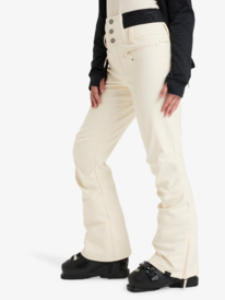 6 Rising High  - Snow Pant for Women Beige ERJTP03272 Roxy