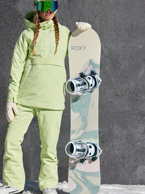 2 Diversion  - Pantaloni da snowboard da Donna Green ERJTP03276 Roxy