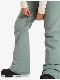 6 Backyard  - Snow broek voor Dames Green ERJTP03277 Roxy