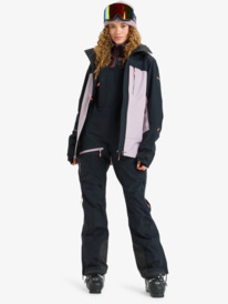 1 GORE-TEX® Lunalite 3L - Salopette de snow technique pour Femme Noir ERJTP03288 Roxy