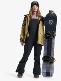 2 Rideout - Peto técnico de snow para mujer Negro ERJTP03290 Roxy