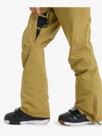 5 Rideout - Technical Snow Bib for Women Beige ERJTP03290 Roxy