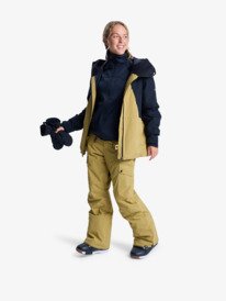 2 Passive Lines - Technical Snow Pants for Women Beige ERJTP03293 Roxy