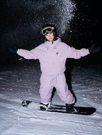 0 Steeply 10K - Technische Snowbroek voor Dames Purple ERJTP03294 Roxy