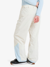 3 Steeply - Pantalón técnico de snow para mujer Blanco ERJTP03294 Roxy