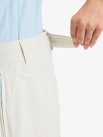 6 Steeply - Pantalón técnico de snow para mujer Blanco ERJTP03294 Roxy