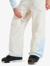 7 Steeply - Pantalón técnico de snow para mujer Blanco ERJTP03294 Roxy