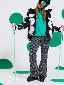 2 Rising High - Technical Snow Pants for Women White ERJTP03295 Roxy