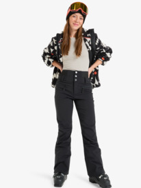 2 Rising High - Pantalon de snow technique pour Femme Noir ERJTP03295 Roxy