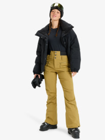 2 Rising High - Pantalon de snow technique pour Femme Beige ERJTP03295 Roxy