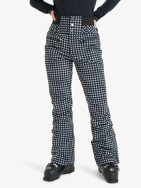 3 Rising High - Technical Snow Pants for Women White ERJTP03295 Roxy