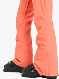 9 Alpine Ridge - Pantaloni tecnici da snowboard da Donna Orange ERJTP03297 Roxy