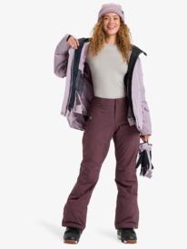 2 Alpine Ridge - Technical Snow Pants for Women Red ERJTP03297 Roxy