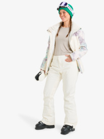 2 Backyard - Technical Snow Pants for Women White ERJTP03299 Roxy