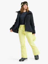 2 Backyard - Technical Snow Pants for Women Yellow ERJTP03299 Roxy