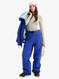 2 Chloe Kim - Pantalón técnico de snow para mujer Violeta ERJTP03300 Roxy
