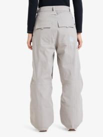 3 Chloe Kim - Pantalón técnico de snow para mujer Gris ERJTP03300 Roxy