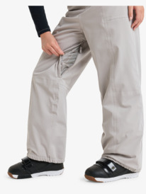 7 Chloe Kim - Pantalón técnico de snow para mujer Gris ERJTP03300 Roxy