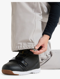 8 Chloe Kim - Pantalón técnico de snow para mujer Gris ERJTP03300 Roxy