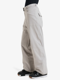 1 Chloe Kim - Pantalón técnico de snow para mujer Gris ERJTP03300 Roxy