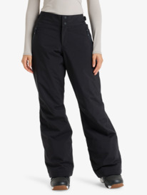 0 Snowy Crest - Pantalon de snow technique pour Femme Noir ERJTP03301 Roxy