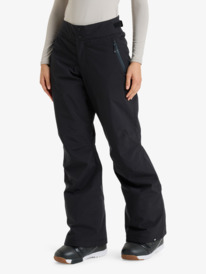 1 Snowy Crest - Pantalon de snow technique pour Femme Noir ERJTP03301 Roxy