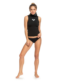 4 2mm Syncro Plus - Top sans manches de surf à capuche pour Femme Noir ERJW003001 Roxy