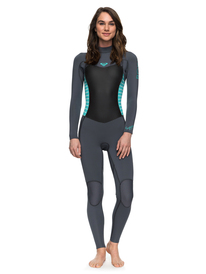 0 3/2mm Syncro Series - Back Zip GBS Wetsuit  ERJW103024 Roxy