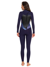 4 3/2mm Syncro Series - Back Zip GBS Wetsuit Blue ERJW103024 Roxy