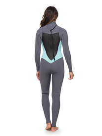 2 4/3mm Syncro Series - Traje de Surf GBS con Cremallera en la Espalda para Mujer Verde ERJW103027 Roxy