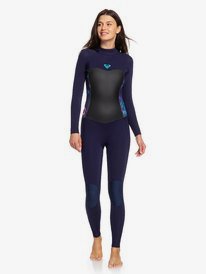 0 5/4/3mm Syncro Series - Back Zip GBS Wetsuit Black ERJW103028 Roxy