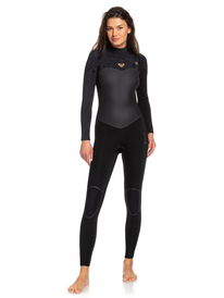 0 3/2mm Performance - Combinaison zip poitrine pour Femme Noir ERJW103031 Roxy