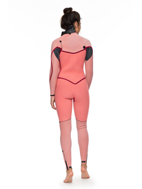 4 3/2mm Performance - Chest Zip Wetsuit Blue ERJW103031 Roxy