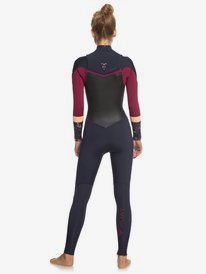 5 3/2mm Syncro - Front Zip Wetsuit for Women Blue ERJW103053 Roxy