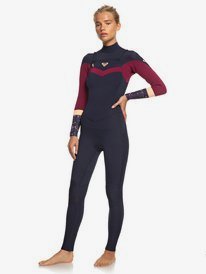 2 3/2mm Syncro - Front Zip Wetsuit for Women Blue ERJW103053 Roxy