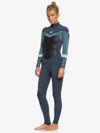 4/3mm Syncro - Back Zip Wetsuit for Women | Roxy