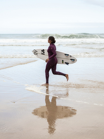 1 4/3mm Performance - Chest Zip Wetsuit for Women Pink ERJW103081 Roxy