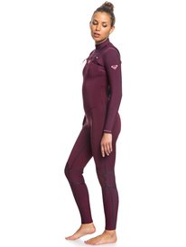 4 4/3mm Performance - Chest Zip Wetsuit for Women Pink ERJW103081 Roxy