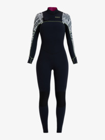 5 5/4/3mm Swell Series - Traje de Surf con Cremallera en el Pecho para Mujer Blanco ERJW103128 Roxy