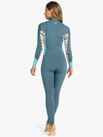 5 5/4/3mm Swell Series - Wetsuit met een Borstrits voor Dames Blue ERJW103128 Roxy