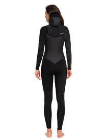 6 5/4/3mm Performance - Traje de surf con cremallera en el pecho y capucha para Mujer Negro ERJW203003 Roxy