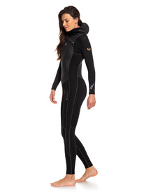 1 5/4/3mm Performance - Traje de surf con cremallera en el pecho y capucha para Mujer Negro ERJW203003 Roxy