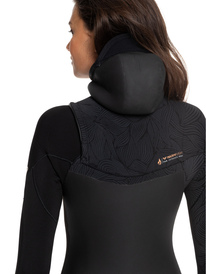 2 5/4/3mm Performance - Traje de surf con cremallera en el pecho y capucha para Mujer Negro ERJW203003 Roxy