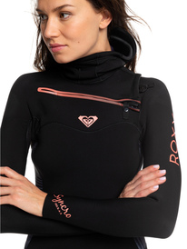 3 5/4/3mm Syncro Series - Combinaison à capuche avec coutures GBS et zip poitrine pour Femme Multi ERJW203004 Roxy