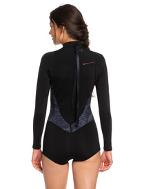 4 2/2mm Syncro Series - Springsuit à manches longues avec zip dans le dos pour Femme Multi ERJW403014 Roxy