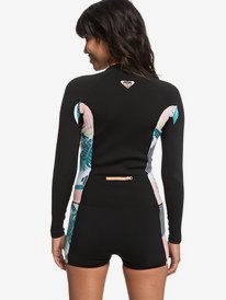 4 1.5mm POP Surf - Traje de Surf de Primavera FLT con Manga Larga y Cremallera Frontal para Mujer  ERJW403019 Roxy