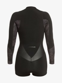 6 1.5mm Satin - Springsuit front zip manches longues pour Femme Noir ERJW403020 Roxy