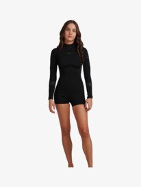0 2/2mm Syncro - Back Zip Long Sleeve Springsuit for Women Multi ERJW403024 Roxy